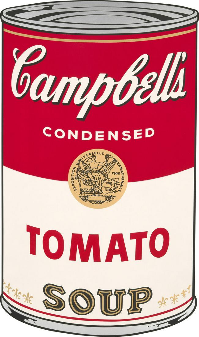 Andy Warhol - Tomato Soup Sunday B Morning (1 of 1)