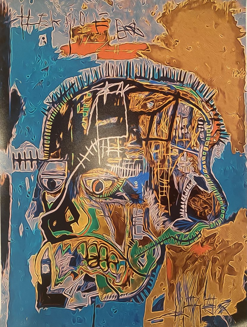 Jean Michel Basquiat Untitled 1981 Offset Lithograph (1 of 1)