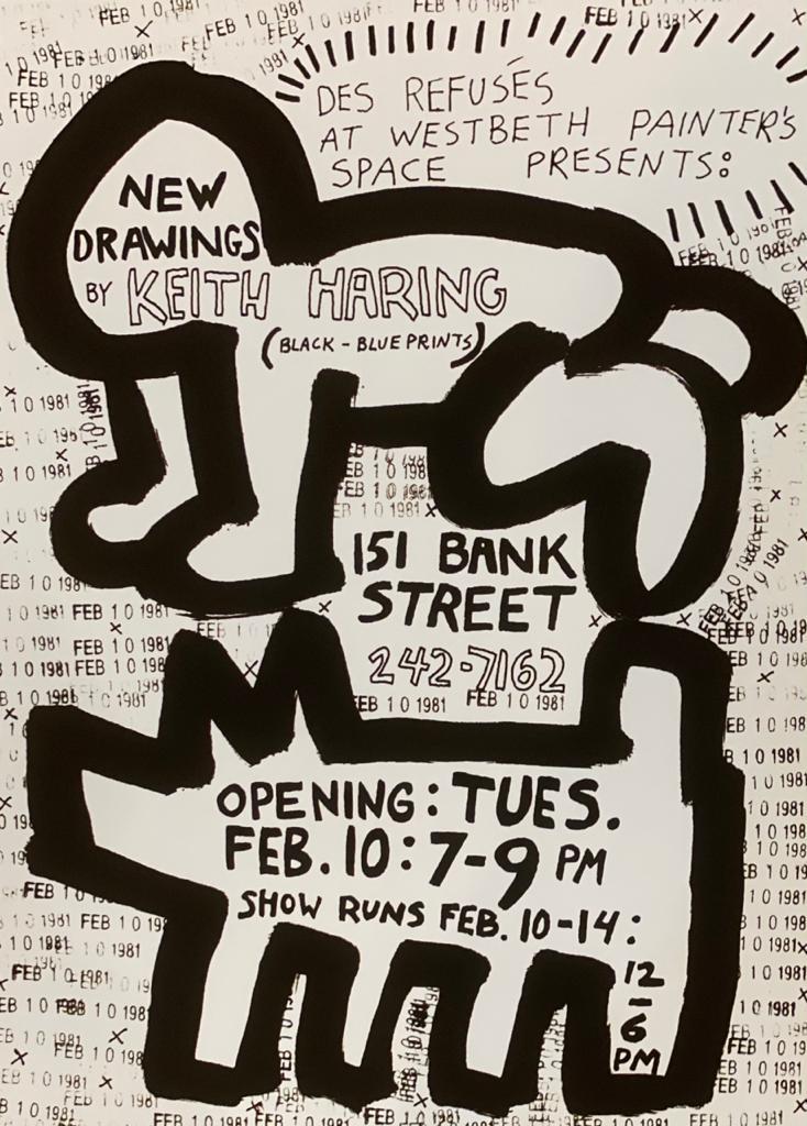 Keith Haring Bank Street Giclee on Paper (1 of 1)