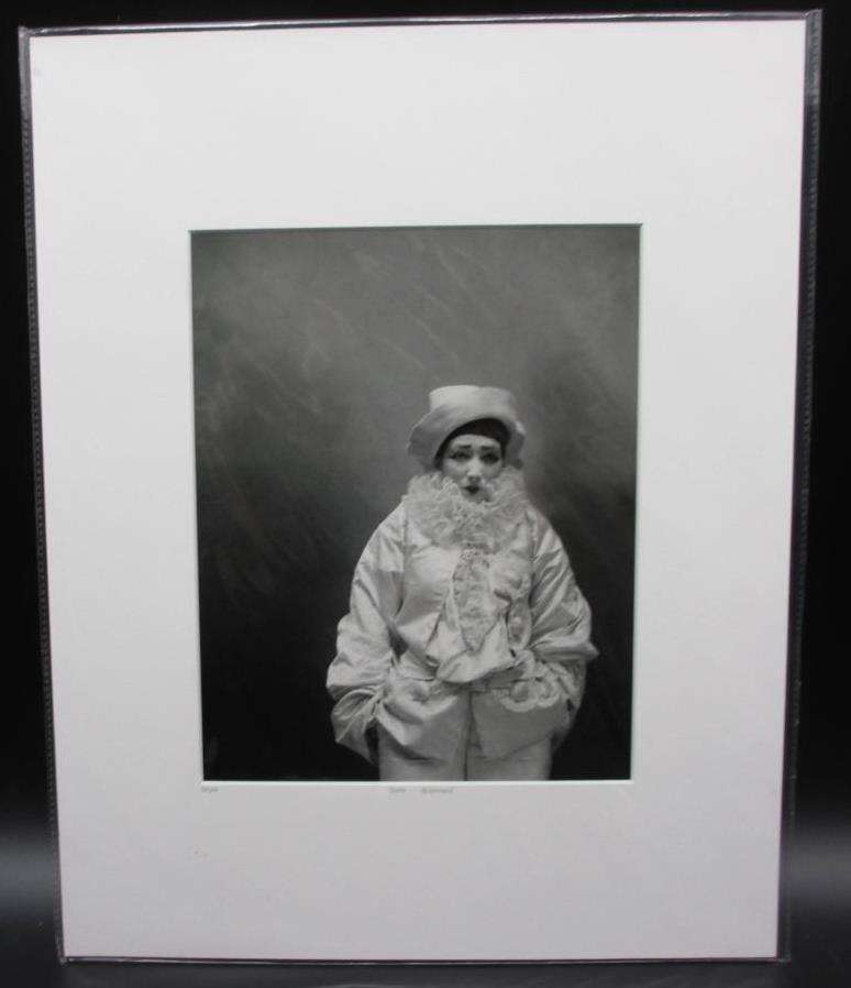 Sarah Bernhardt Certified Photograph, Nadar: Sarah Bernhardt Certified Photograph, Nadar Certificate of Authenticity from YellowKorner affixed to the back Matted Dimensions 16"x20" Protected with Clear Mylar Sleeve (as pictured)