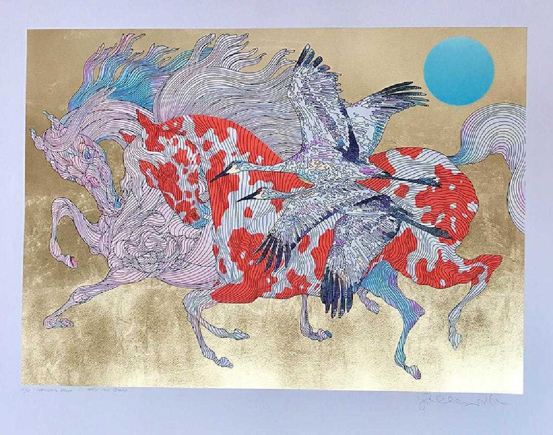 Guillame Azoulay - It Takes Two Serigraph on Wove Paper (1 of 1)