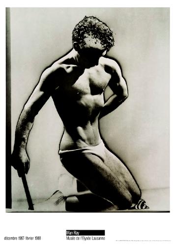 Man Ray Male Figure Study, 1933 Offset Lithograph (1 of 1)
