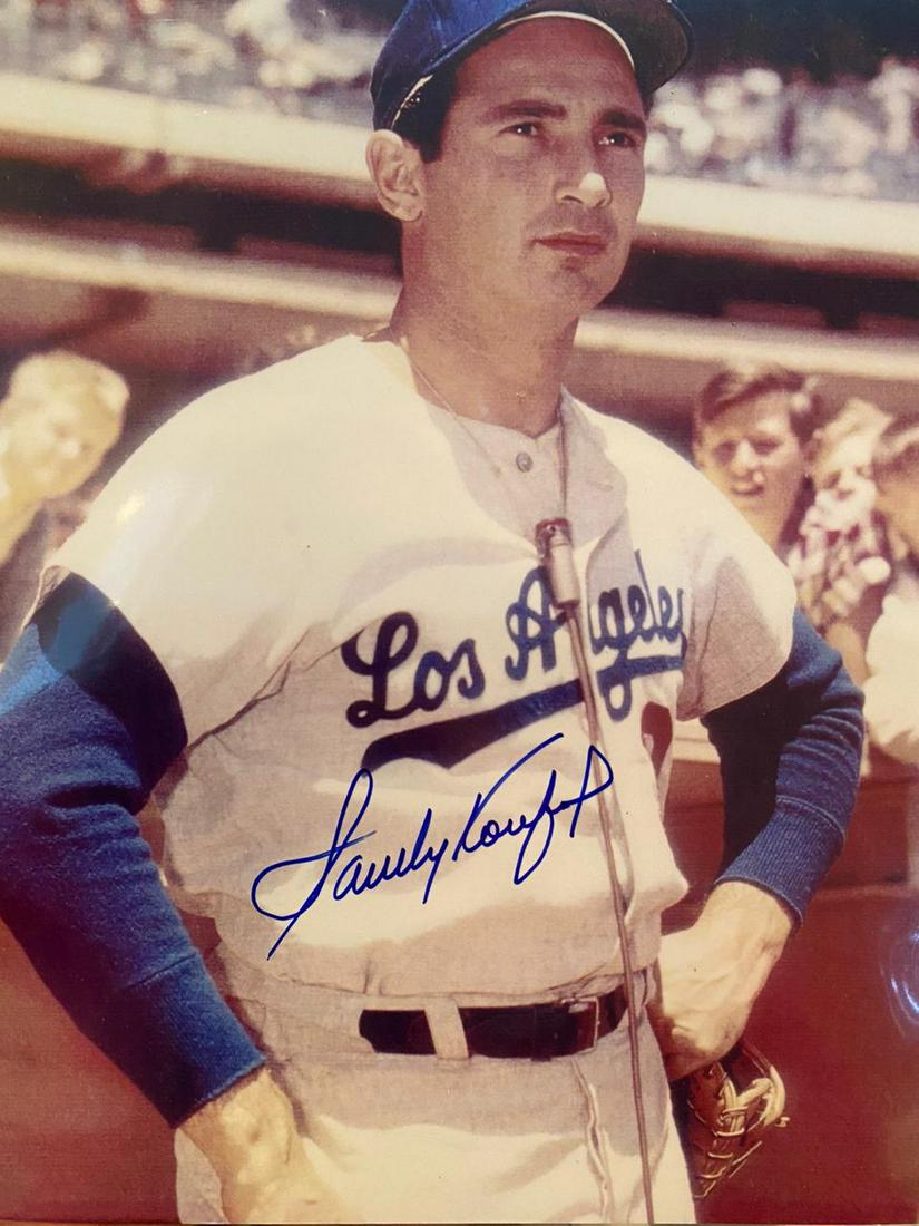 Sandy Koufax 8x10 Autographed Photo with COA (1 of 1)