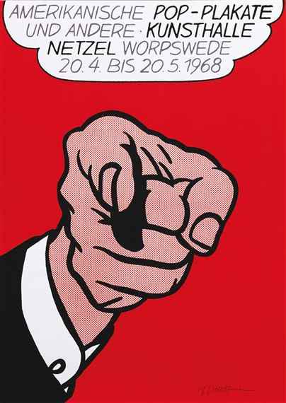 Roy Lichtenstein Amerikanische Pop Hand Signed (1 of 1)