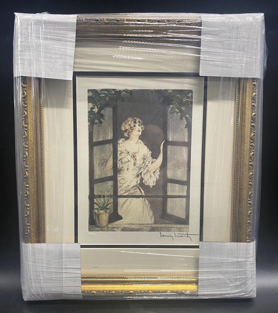 Louis Icart Summer Framed Embossed Lithograph 4 Seasons (1 of 1)