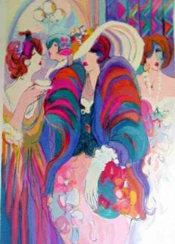 Isaac Maimon Reception Serigraph on Paper (1 of 1)