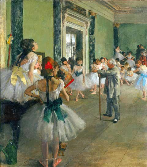 Edgar Degas - Ballet Class (1 of 1)