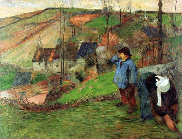 Paul Gauguin - Breton Shepherd (1 of 1)