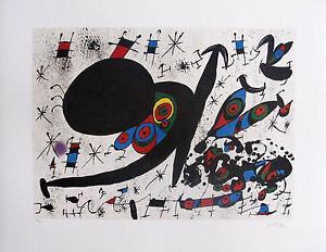 Joan Miro Homage to Joan Pratts Lithograph (1 of 1)