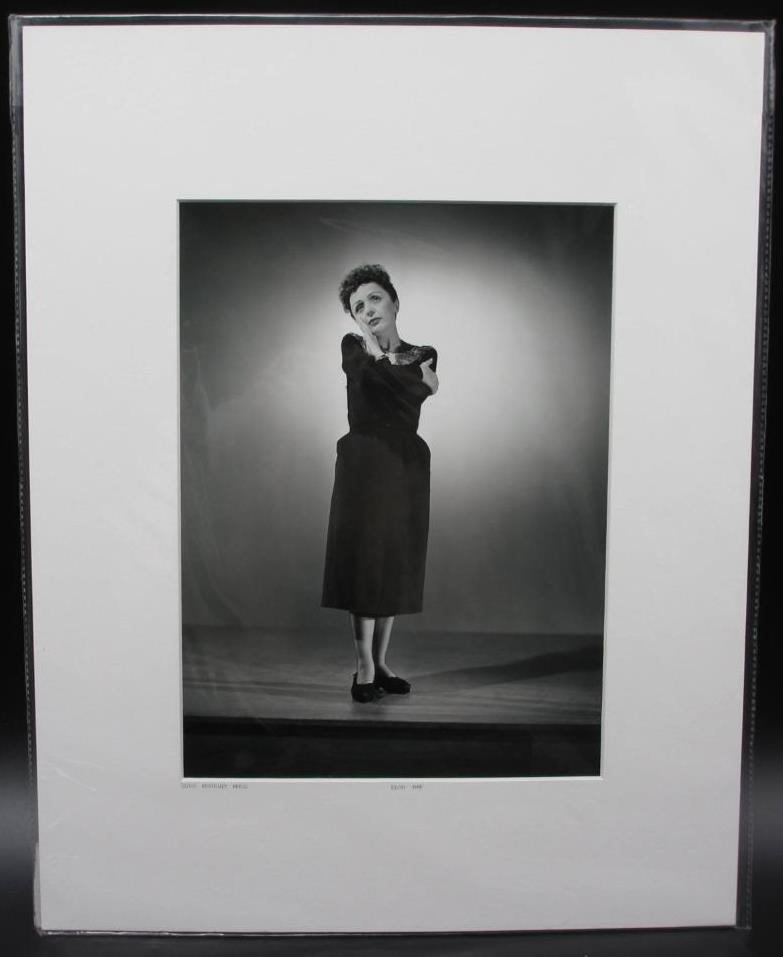 Edith Piaf Certified Photograph, Studio Harcourt Paris (1 of 3)