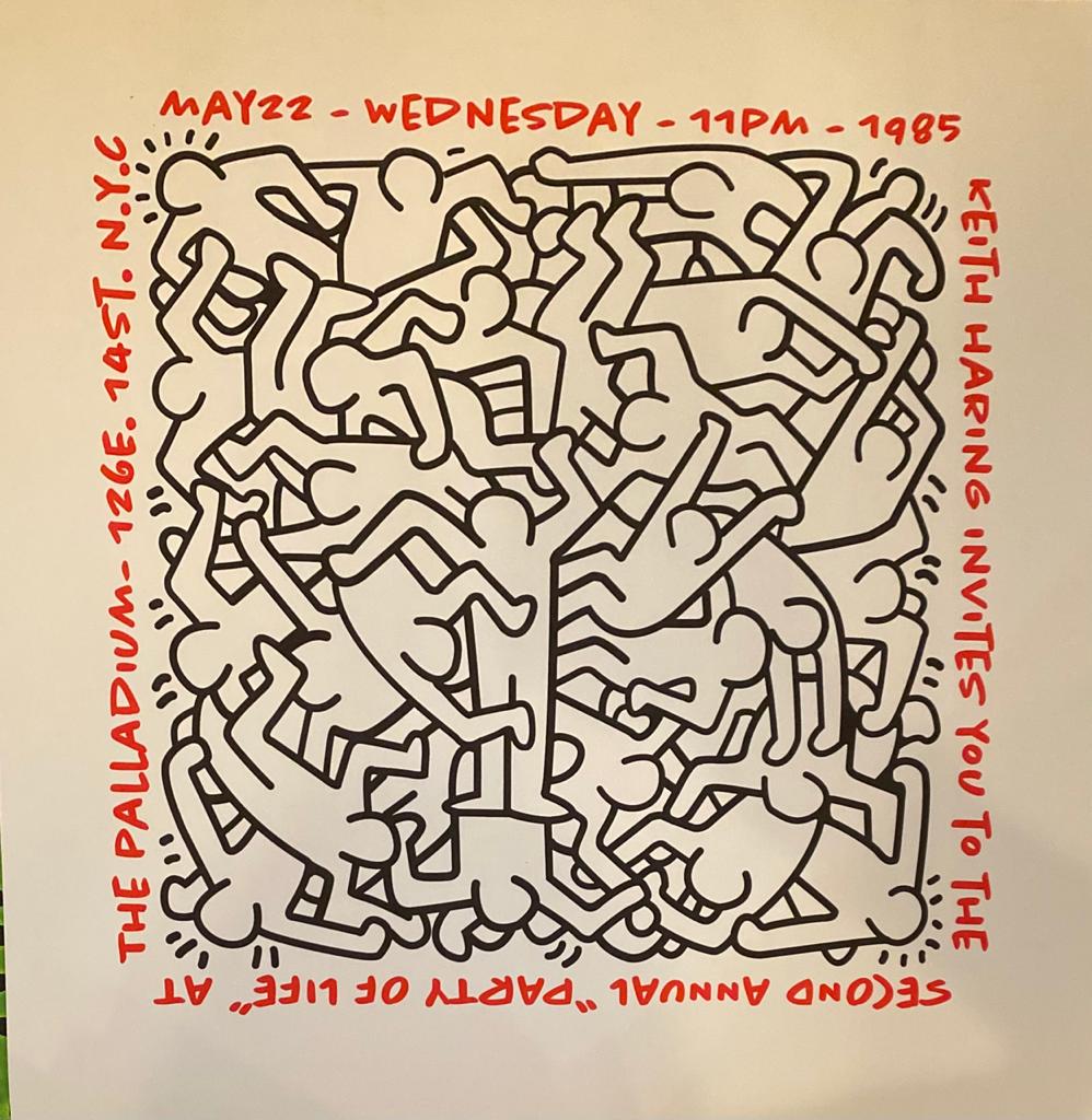 Keith Haring Party of Life Giclee on Paper (1 of 1)