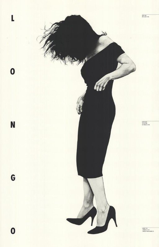 Robert Longo Gretchen 1984 Poster (1 of 1)