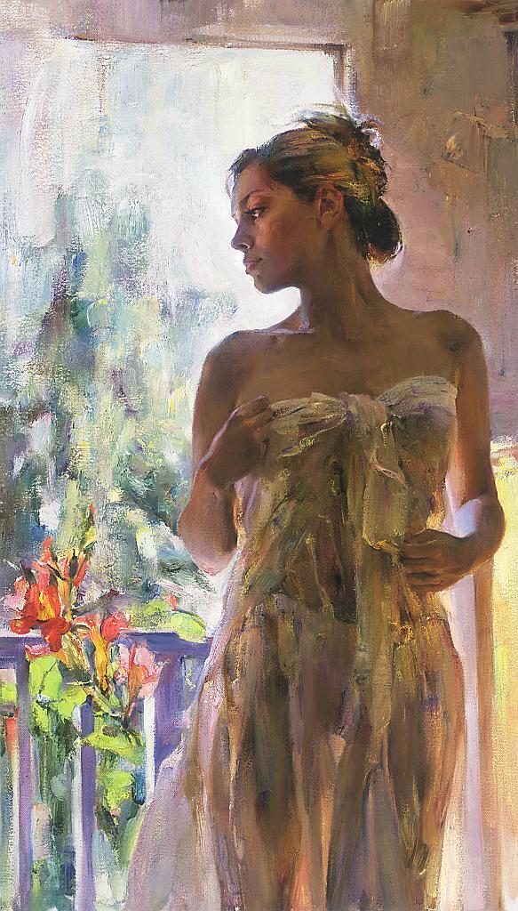 Garmash Rare Beauty Hand Signed Embellished Giclee on Canvas (1 of 1)
