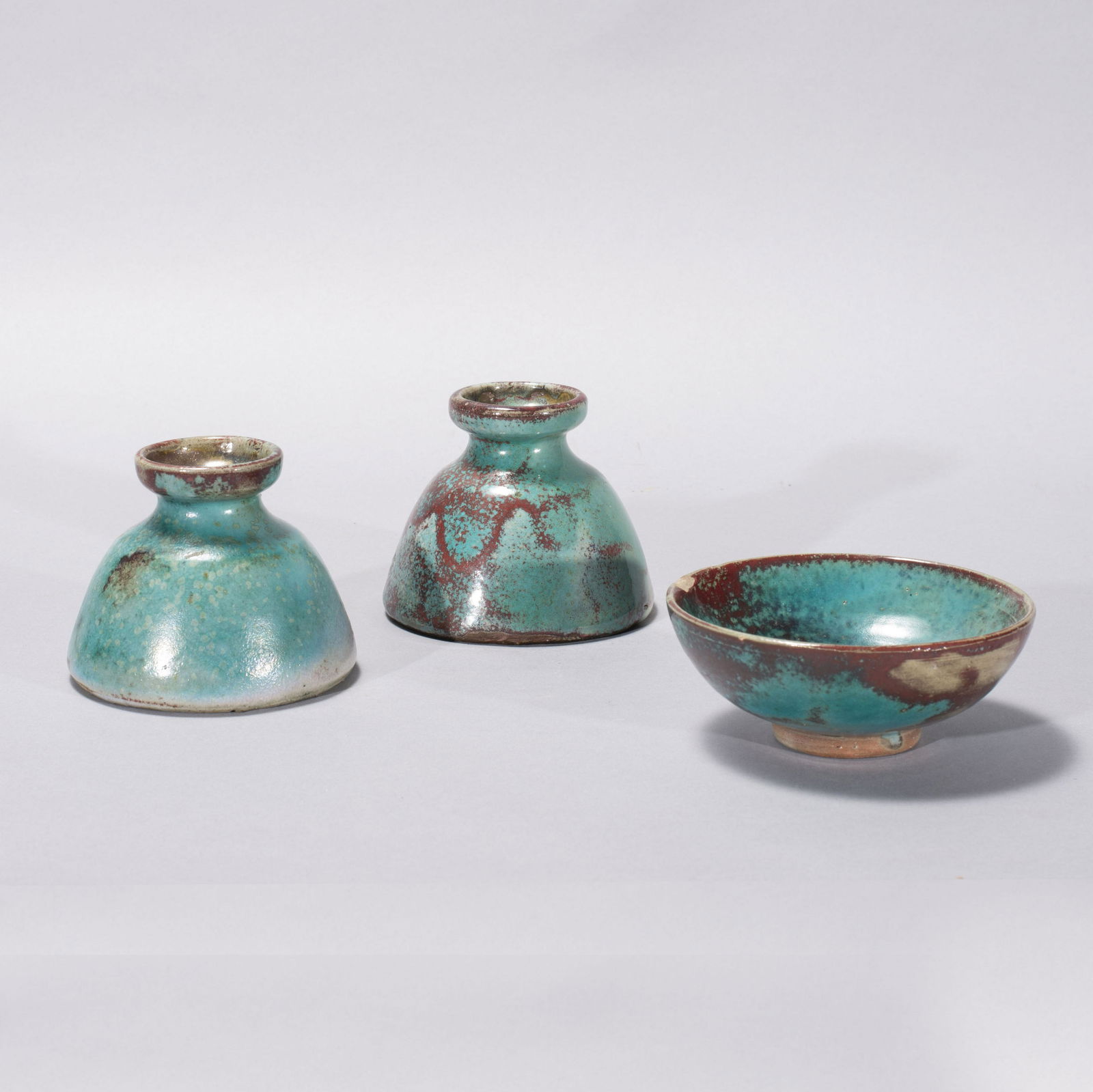 Jugtown Chinese Blue 3 piece set (1 of 5)