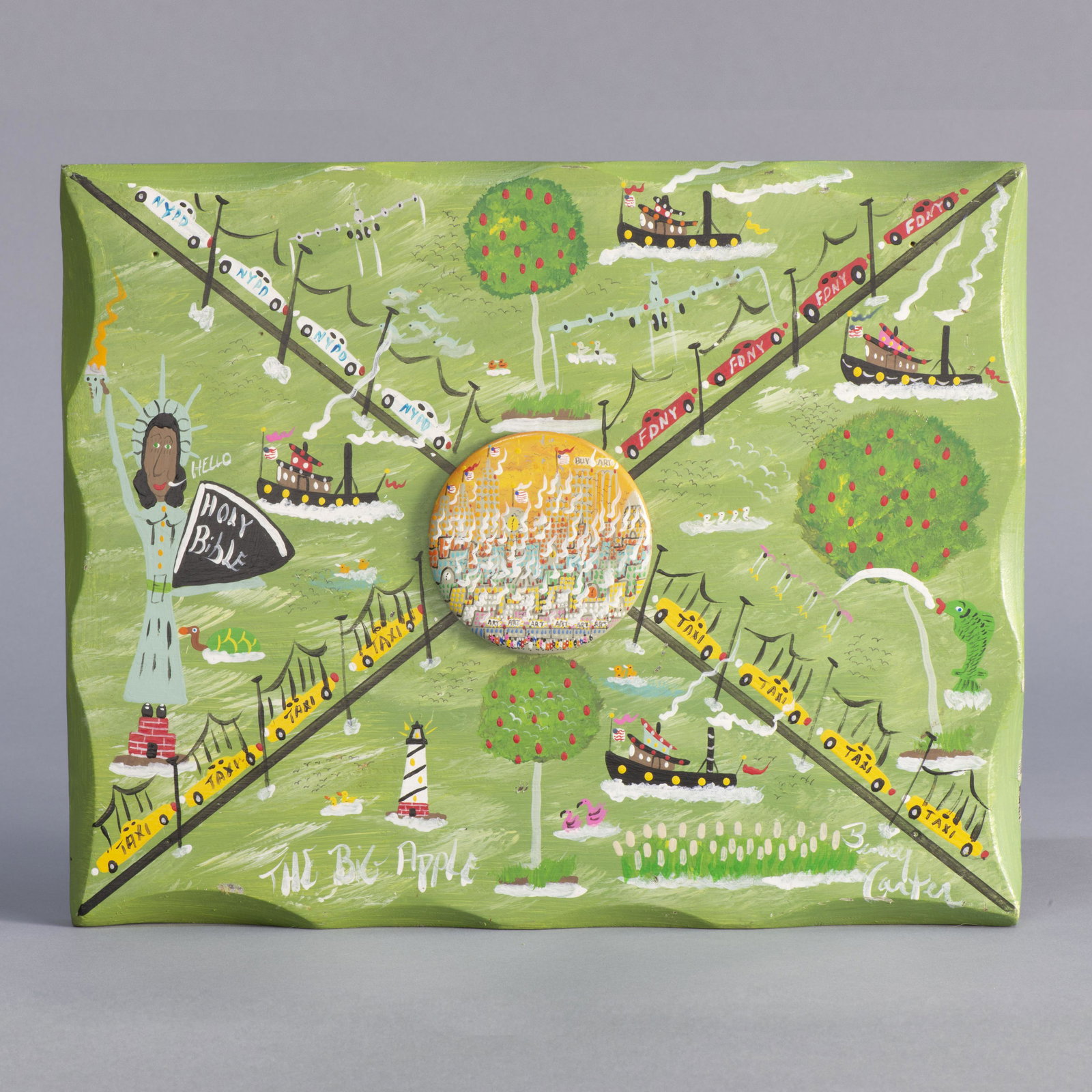 Folk Art Benny Carter Painting (1 of 3)