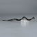 Folk Art carved and painted snake - 2