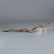 Folk Art carved and painted snake - 3