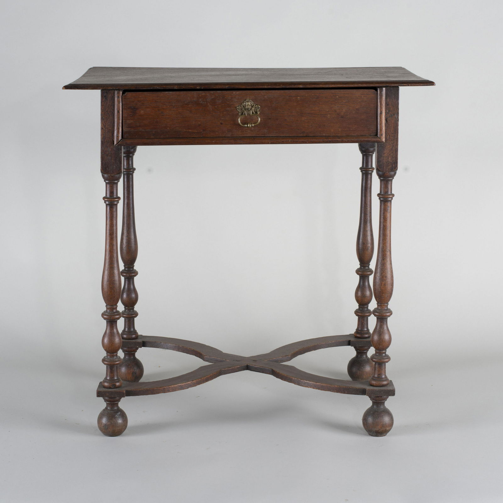 William and Mary Stretcher base table (1 of 9)