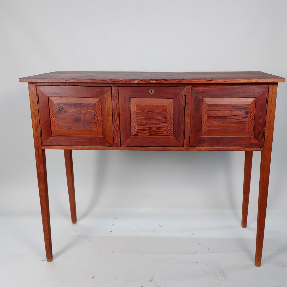 Pine Huntboard bottom borad dated 1849 modified repairs (1 of 10)