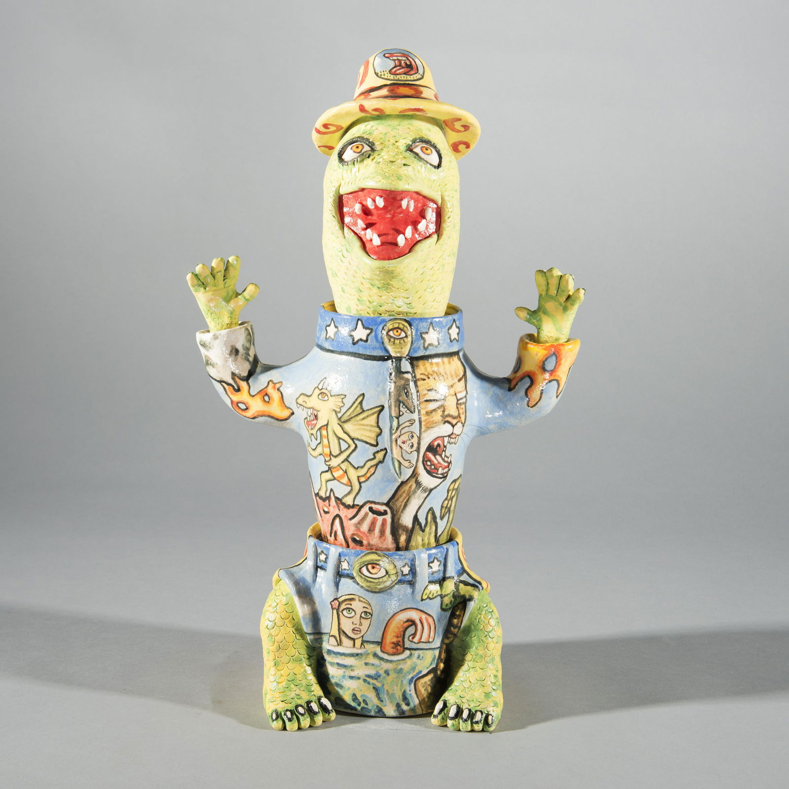 Stacy Lambert Standing Alligator Man (1 of 6)