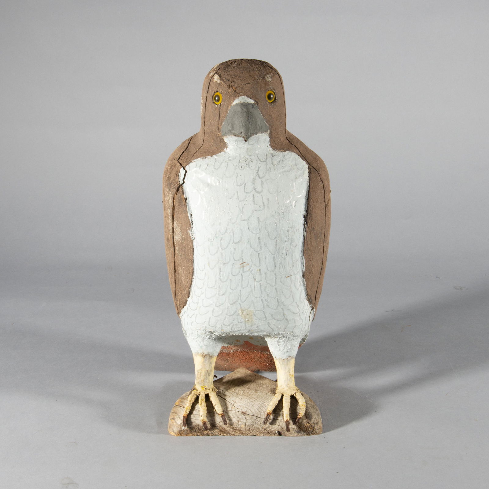 Folk Art Carved Eagle Lodge Sign (1 of 5)