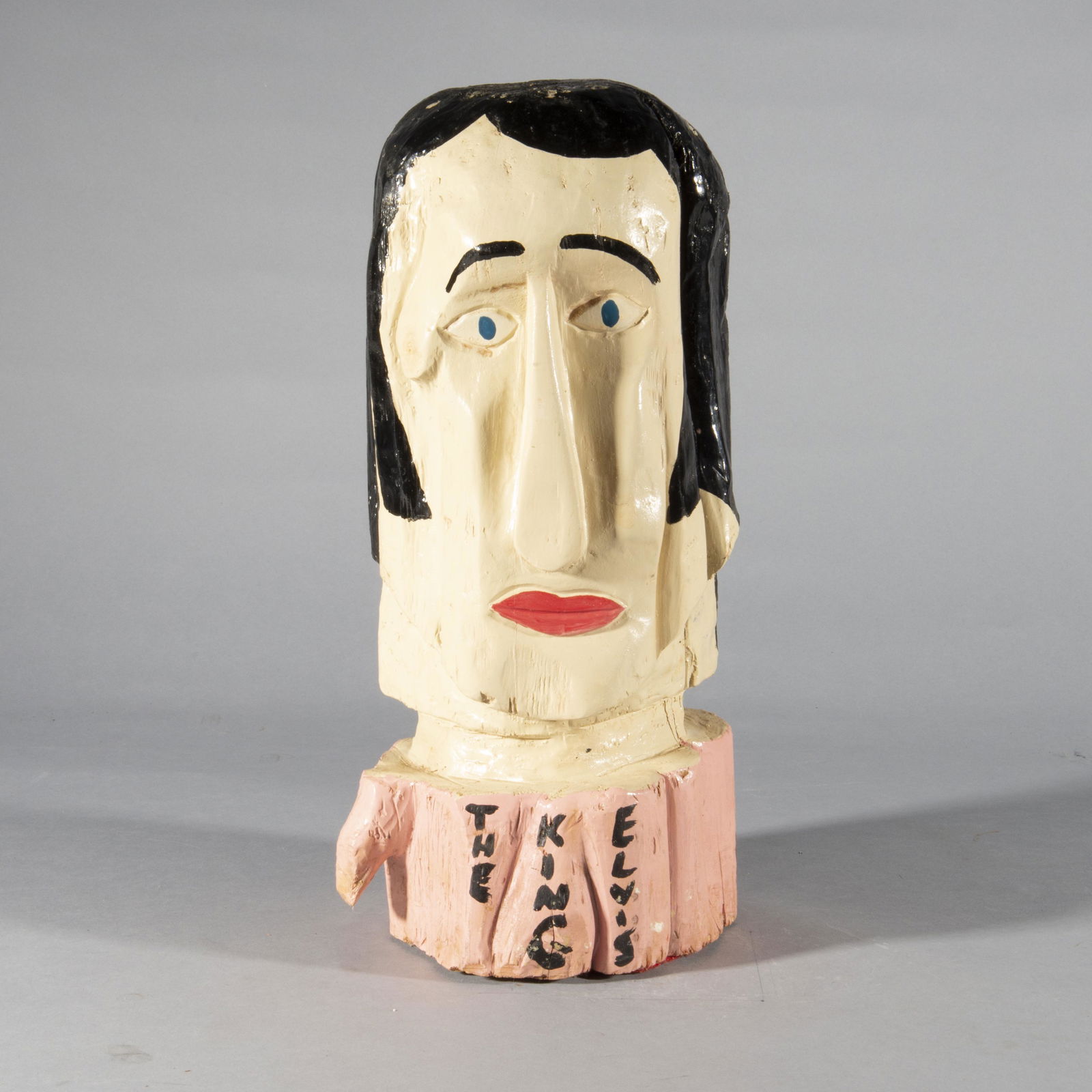 Benny Carter Folk Art Wood Head (1 of 5)
