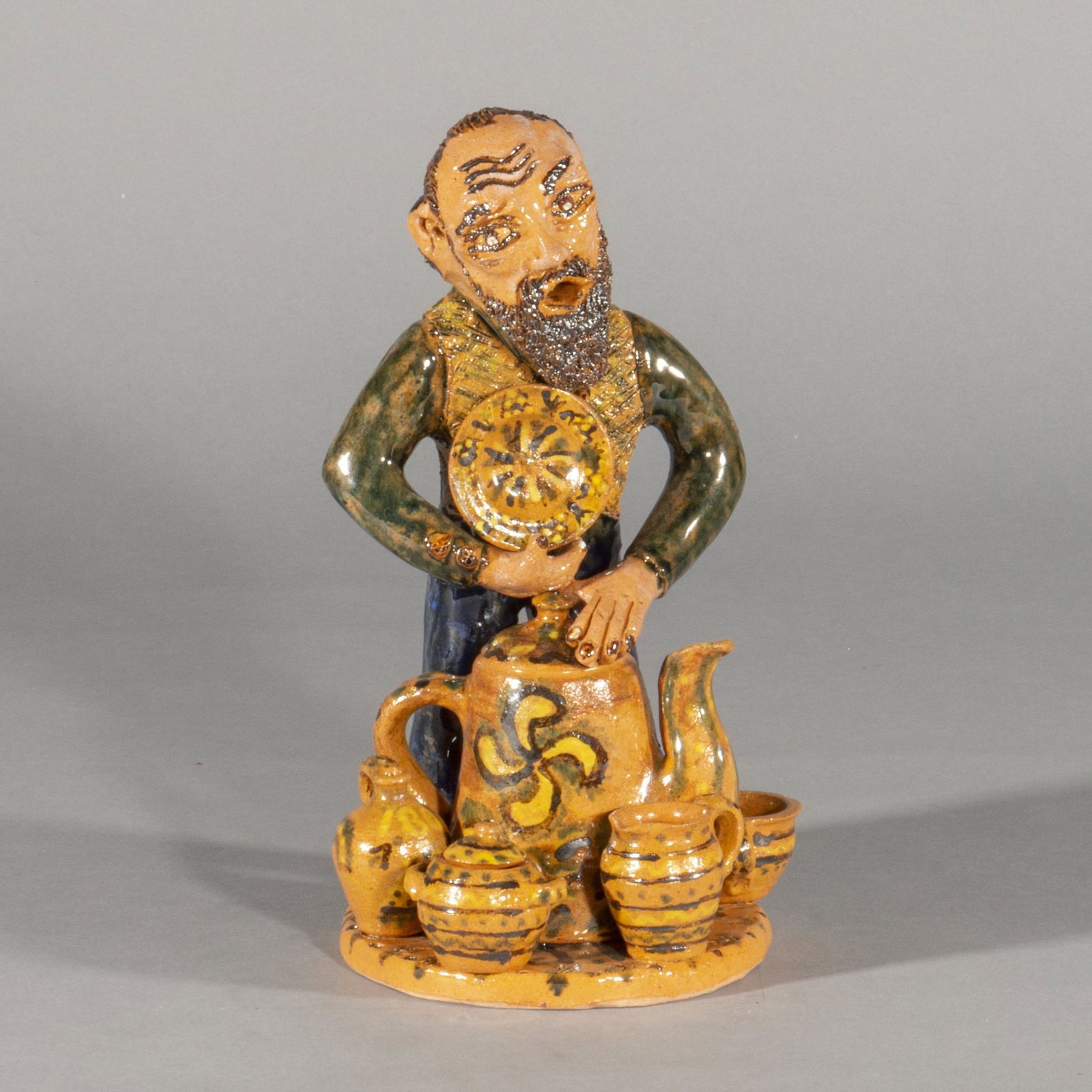 Billy Ray Hussey Moravian Pottery (1 of 6)