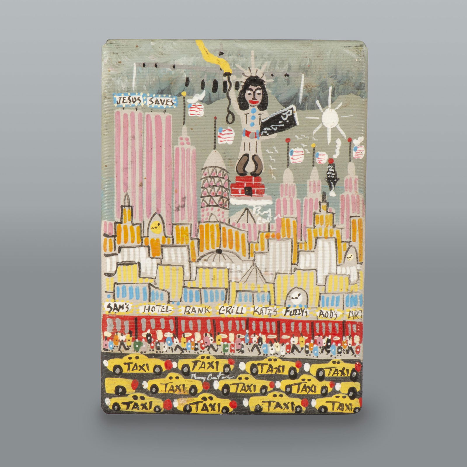 Miniature Benny Carter Painting 2"x3" (1 of 3)