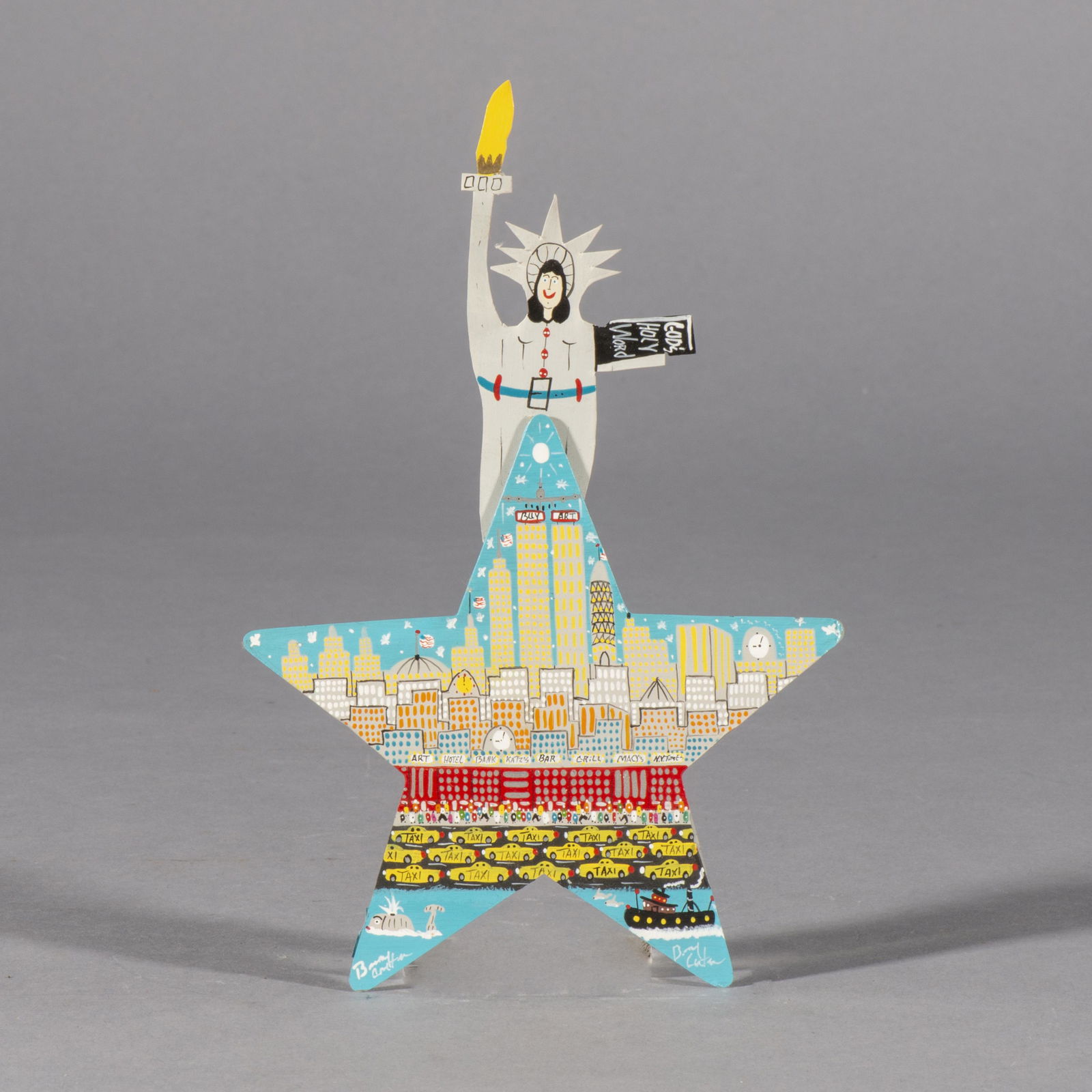 Benny Carter Miniature Painting star (1 of 3)