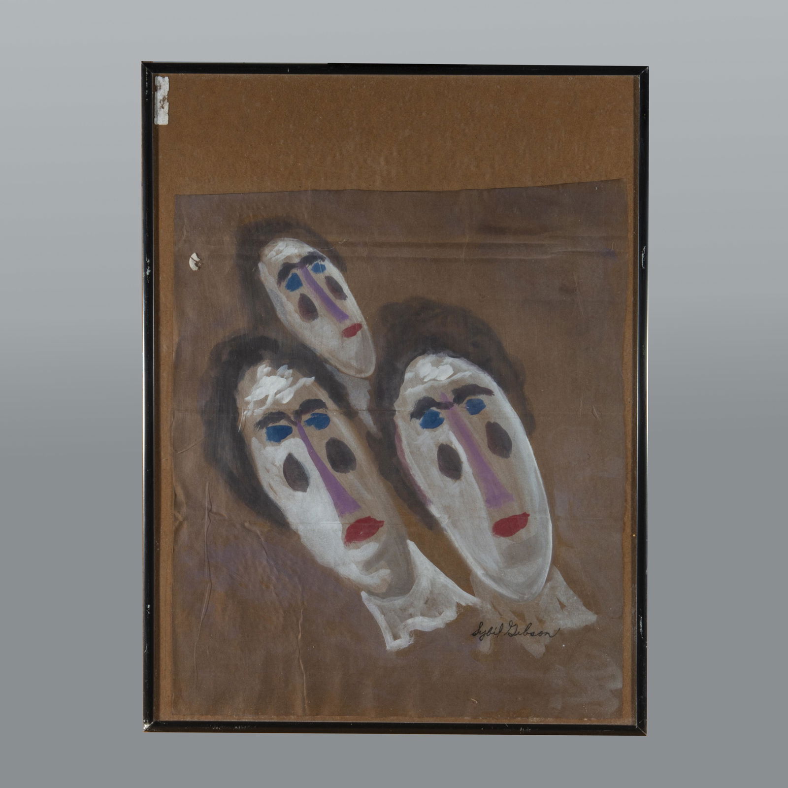 Sybil Gibson Painting on Paper (1 of 4)