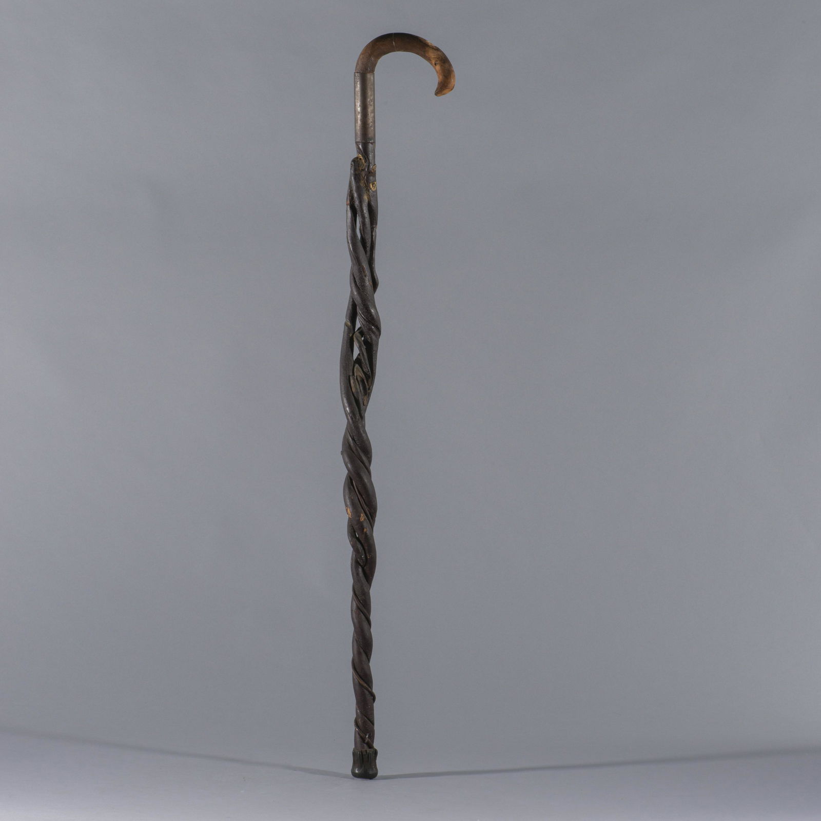 Folk Art Carved Cane Walking Stick (1 of 7)