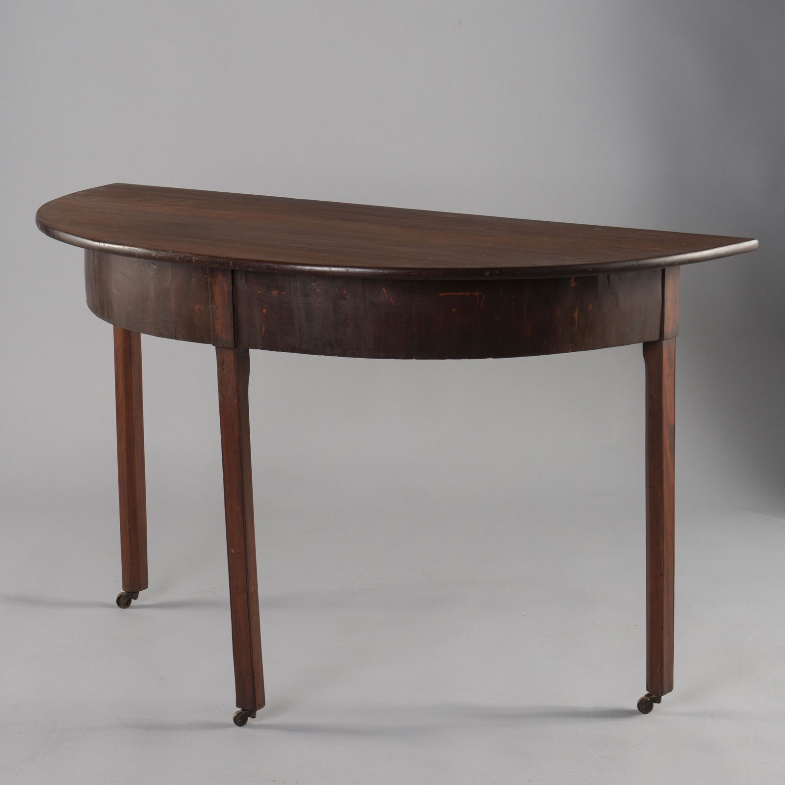 Demilune Table Chippendale Mahagony (1 of 5)