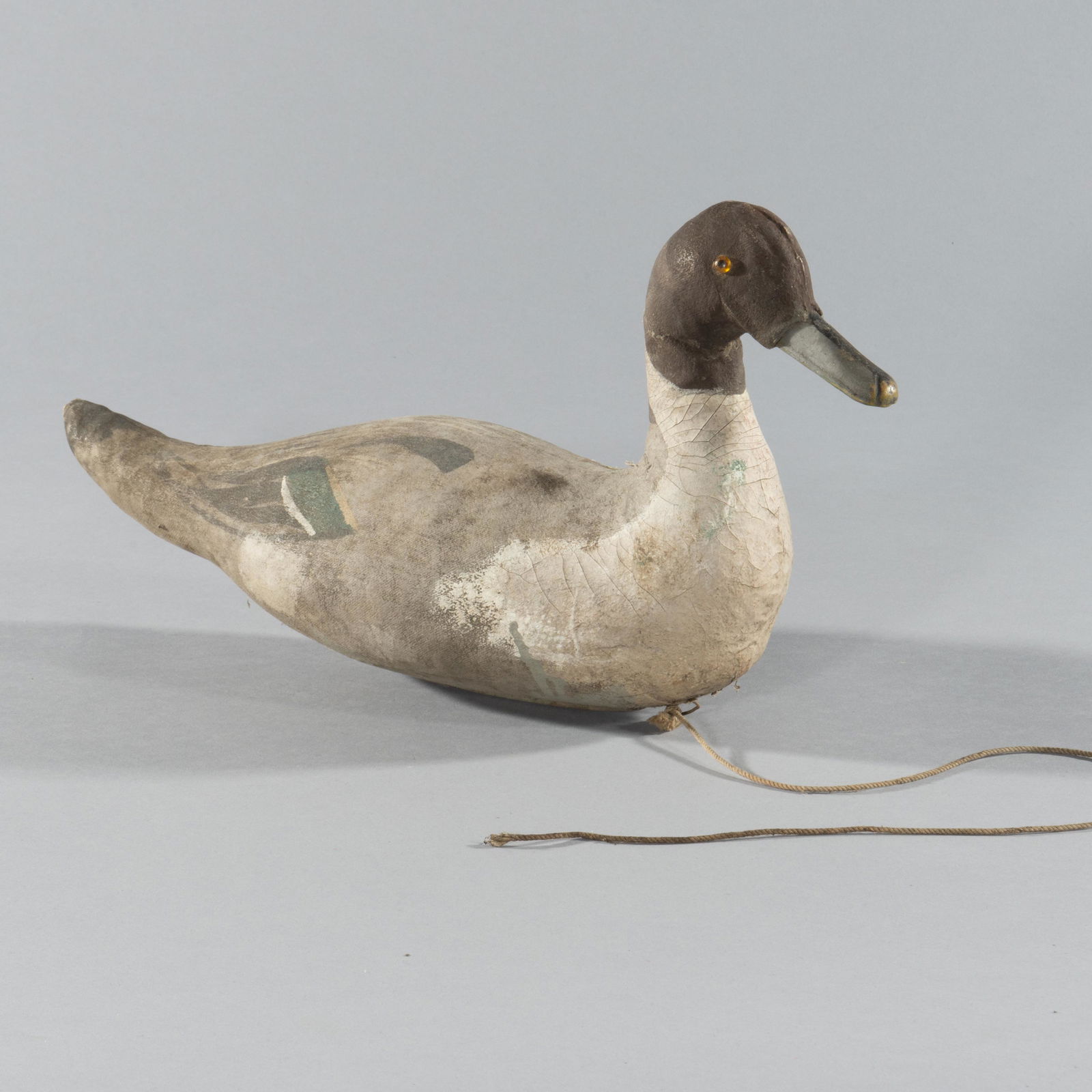 1882 Leather/Canvas Duck Decoy (1 of 6)
