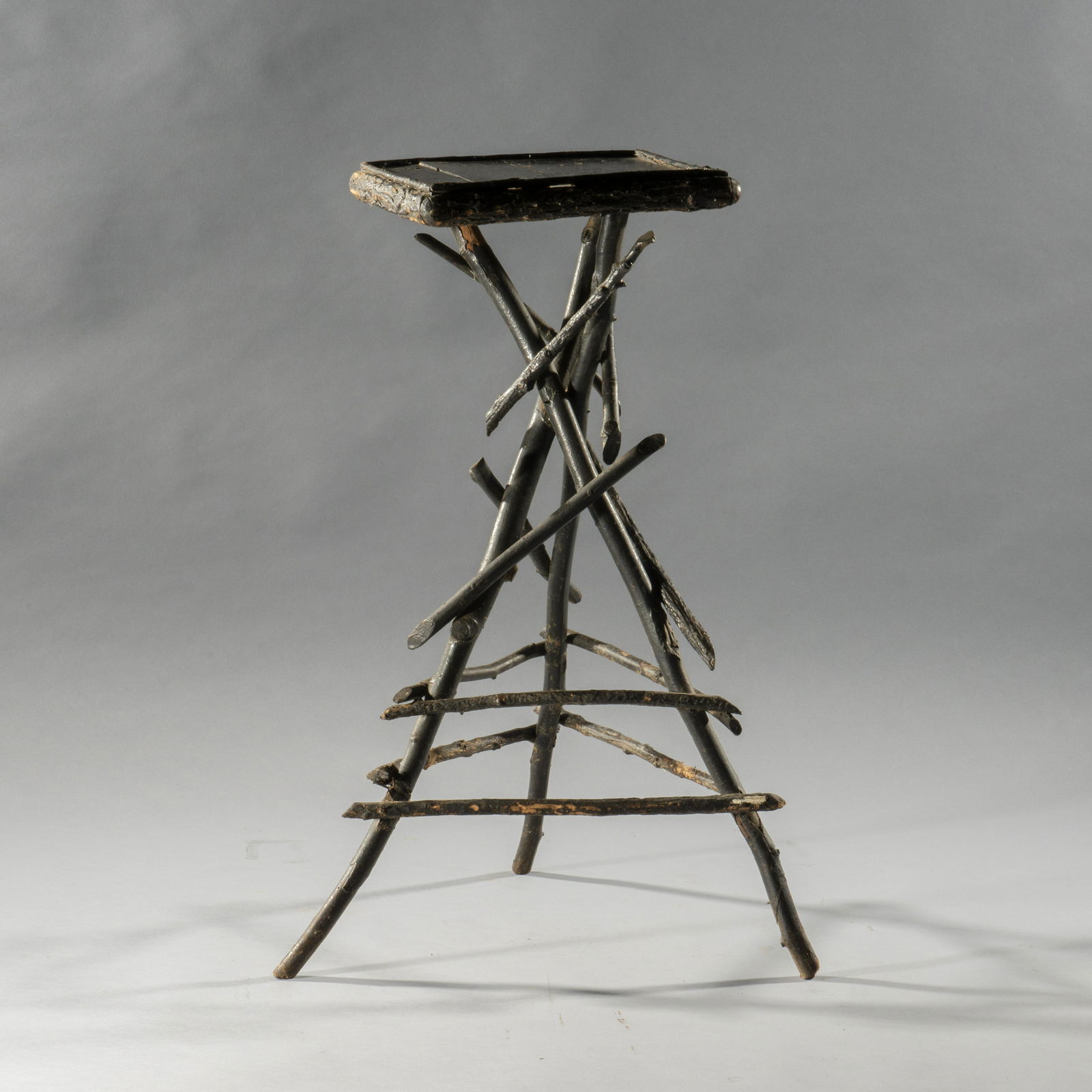 Folk Art Root Twig Stand (1 of 5)