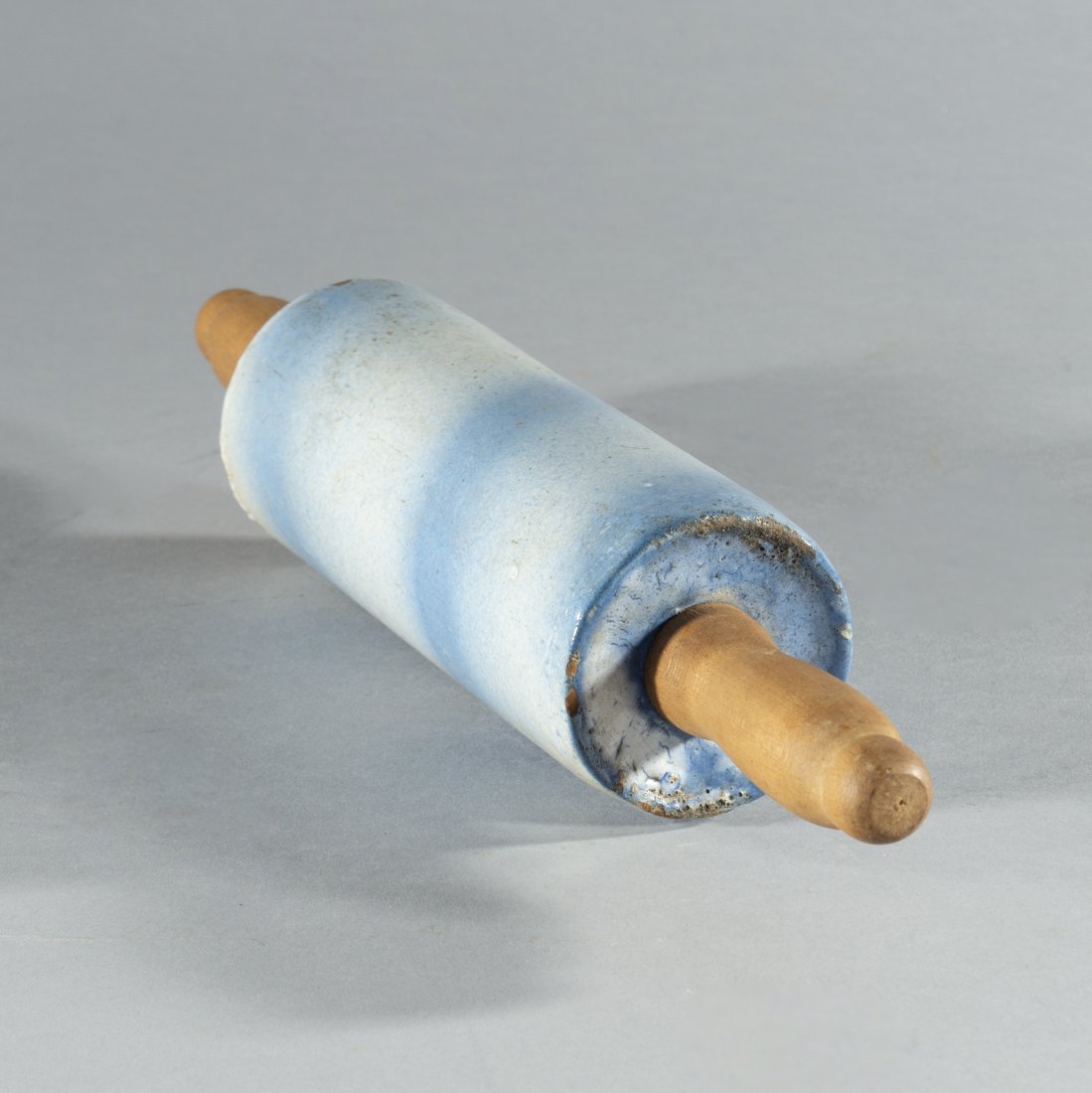 Blue Salt Glaze Rolling Pin (1 of 3)