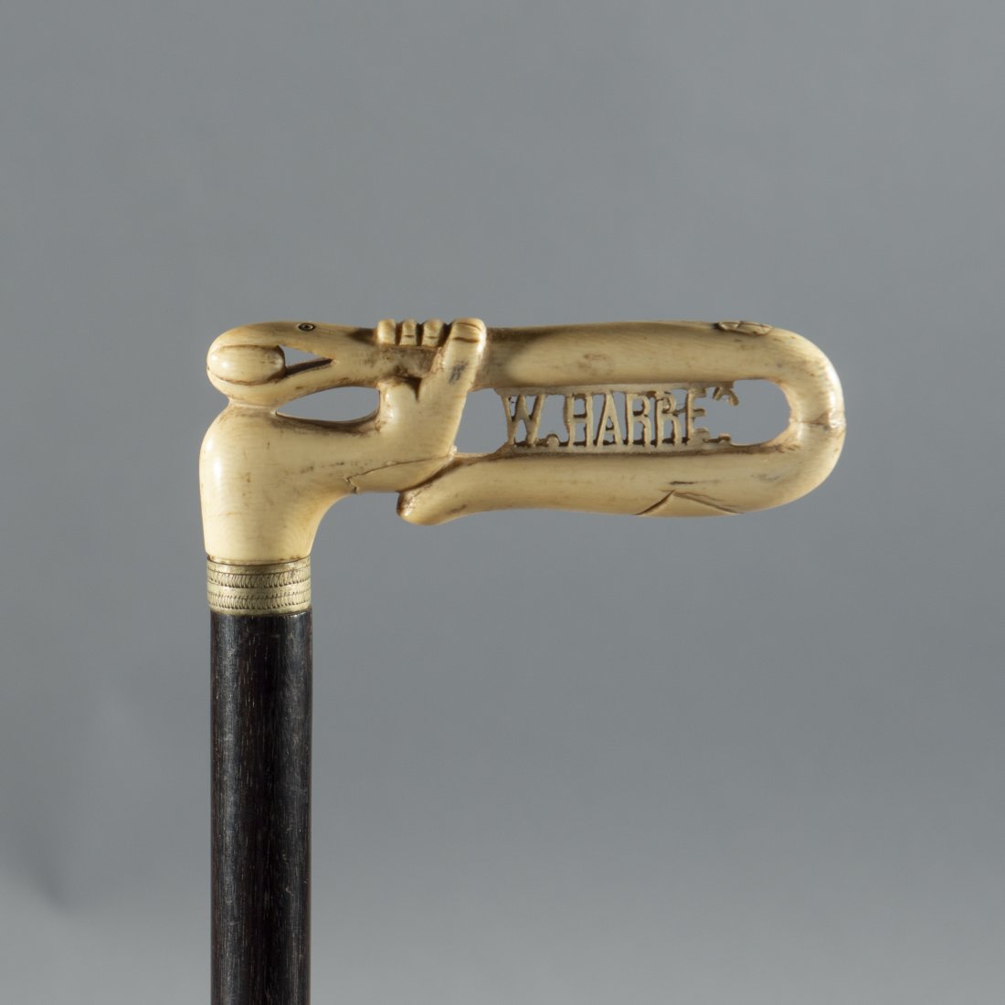 Folk Art Cane Snake Walking Stick (1 of 4)