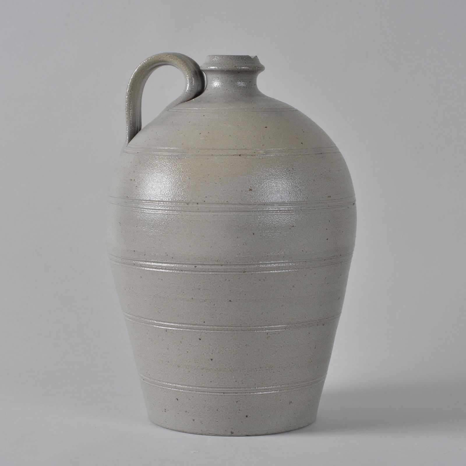 ML Owens Billy Ray Hussey Salt Glaze Jug 1993 date (1 of 7)