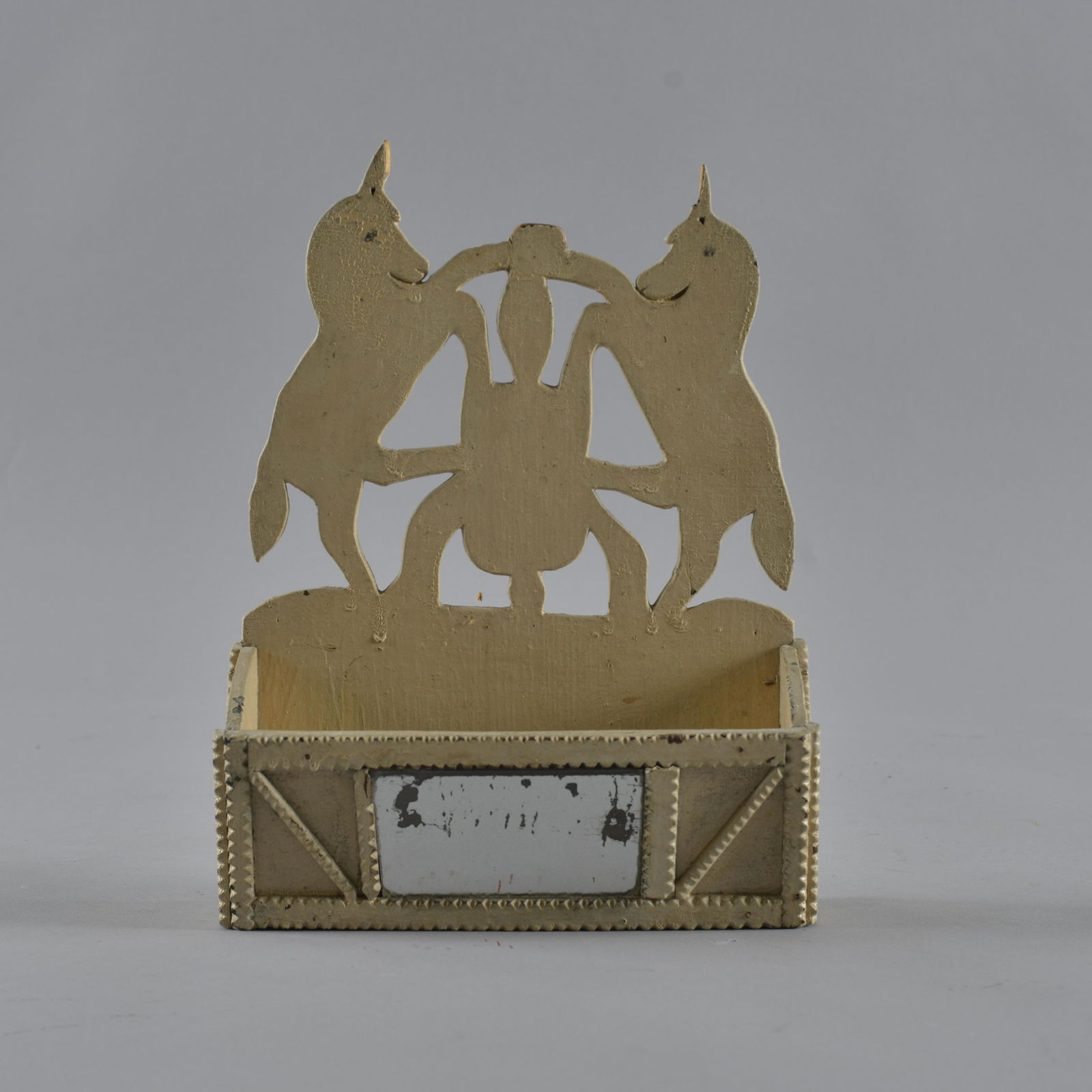 Folk Art Unicorn Hanging Wall Pocket (1 of 6)