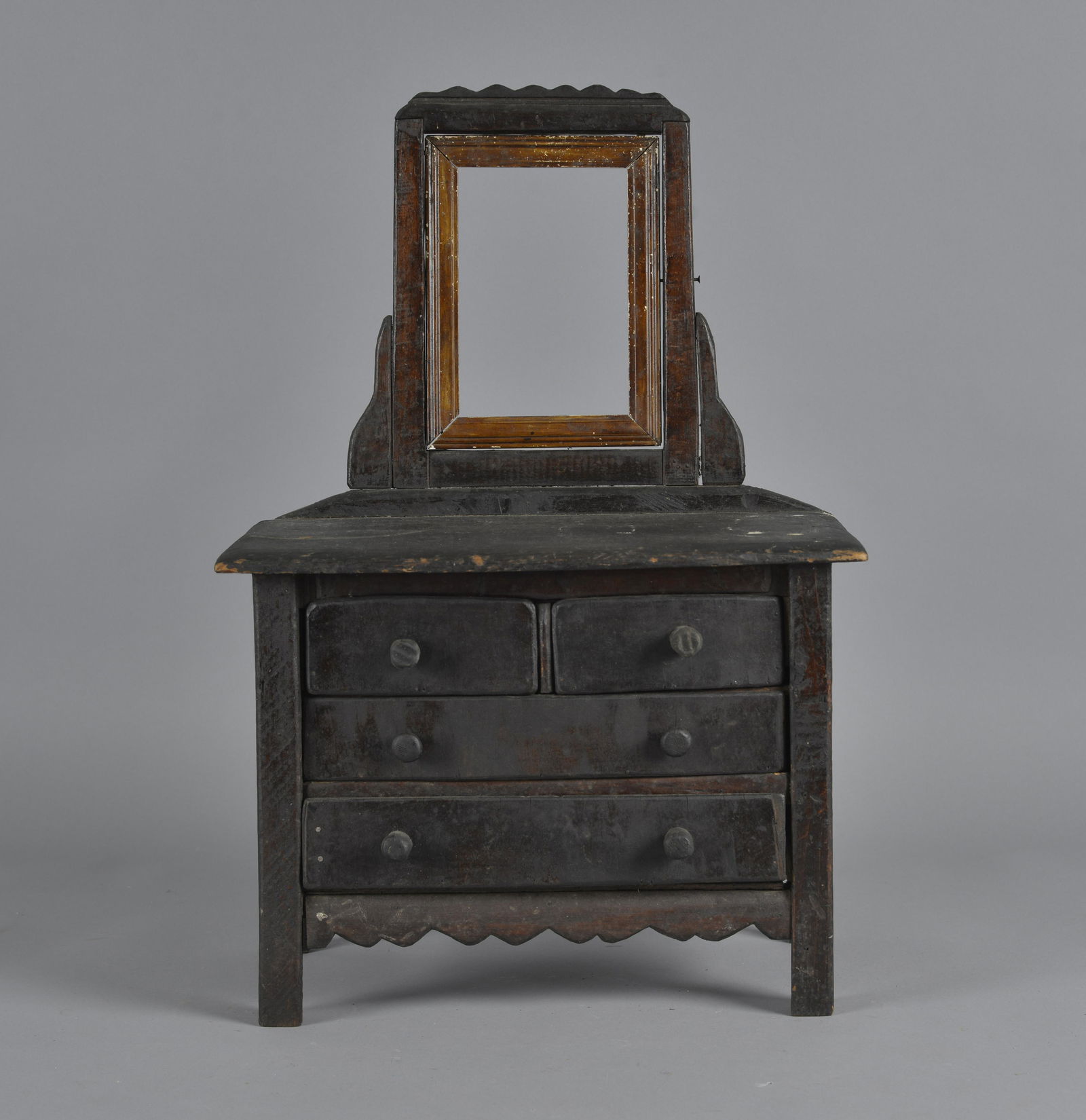 Folk Art Miniature Chest of Drawers (1 of 10)