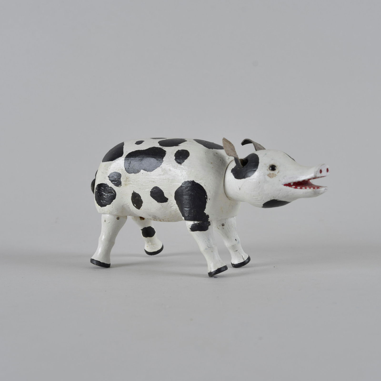 Quincy Scarborough Folk Art Schonhut carved Cow (1 of 6)