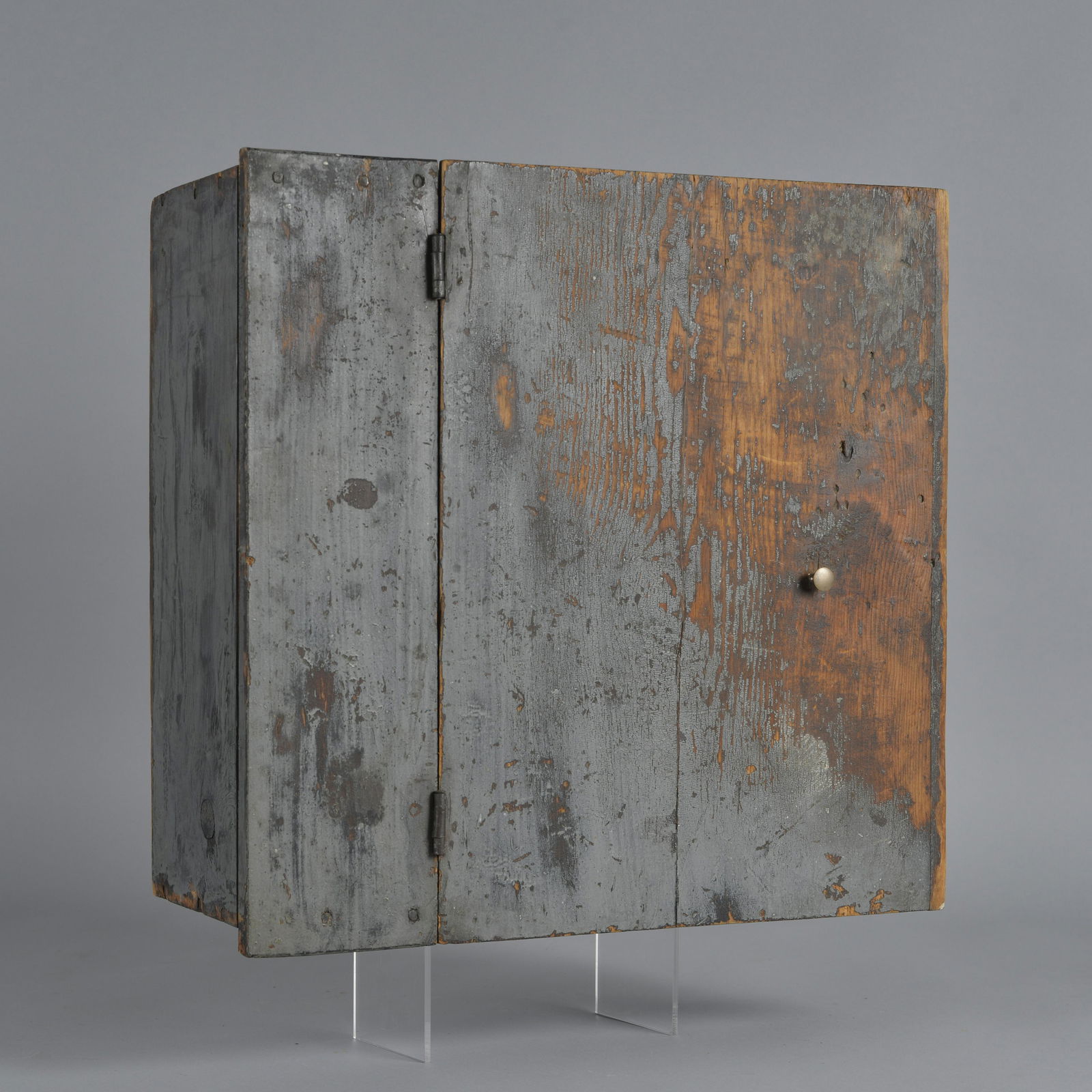 Pine Square nail hanging cupboard (1 of 10)