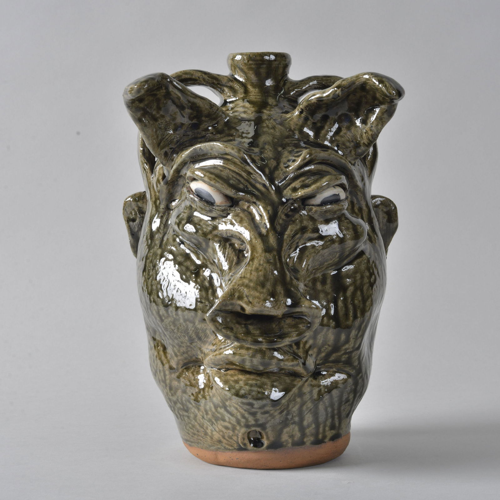 Clete and CJ Meaders Double Face Jug (1 of 6)