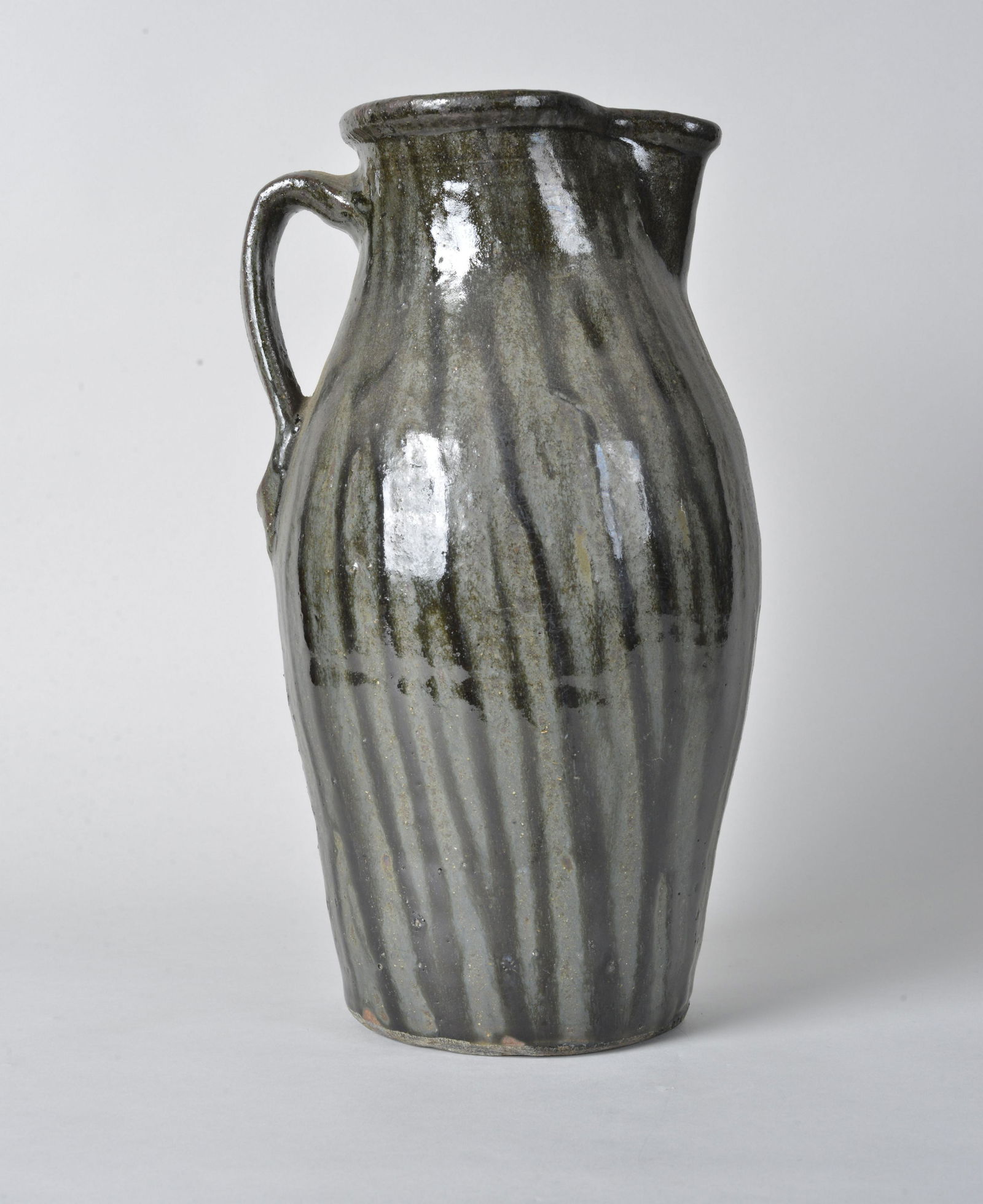 Harold Hewell Pottery Pitcher LARGE (1 of 6)