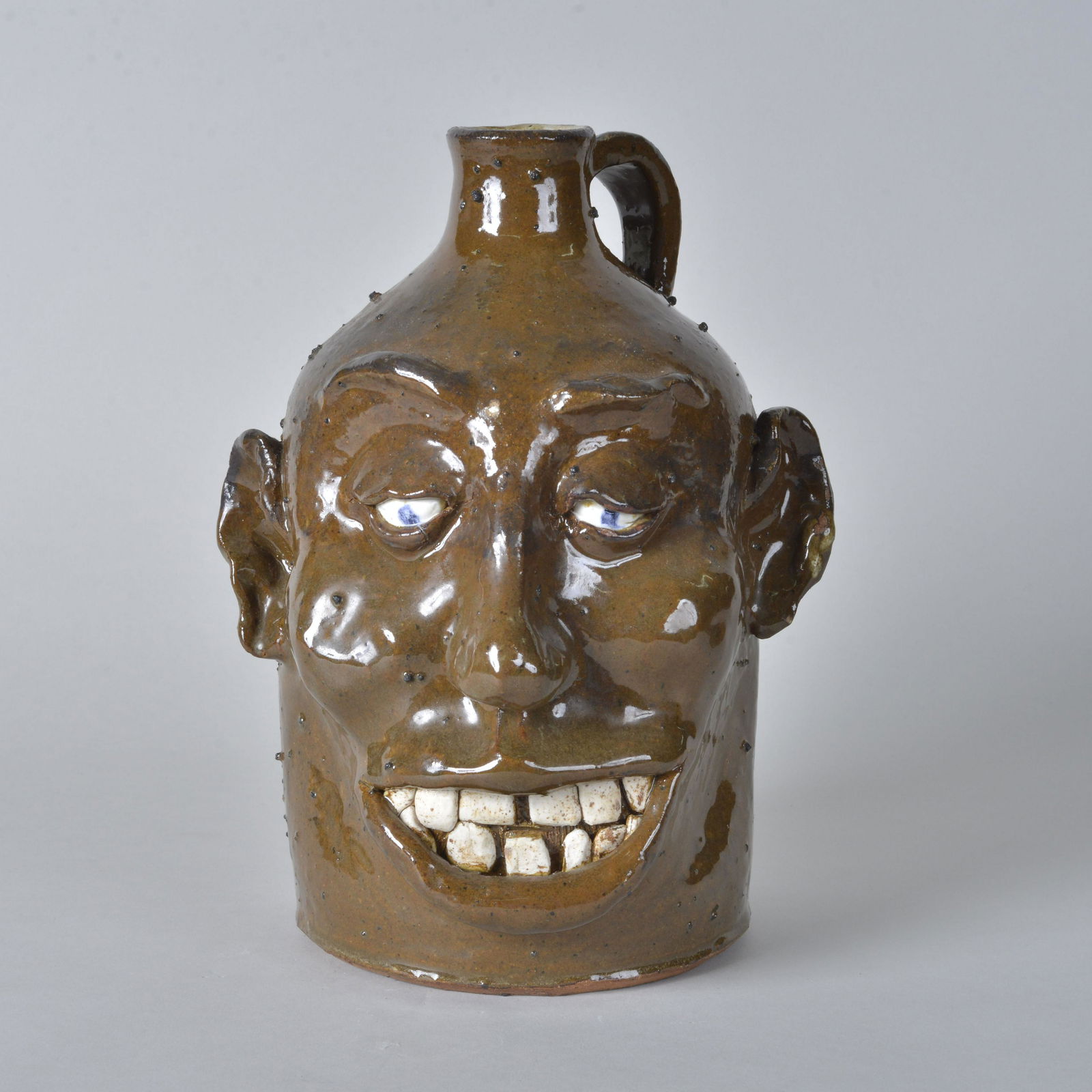 Red Dog Face Jug hand dug (1 of 6)