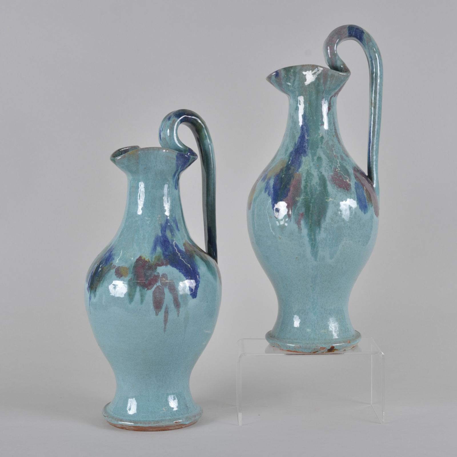 AR Cole Pottery Rebecca pitchers pair (1 of 9)