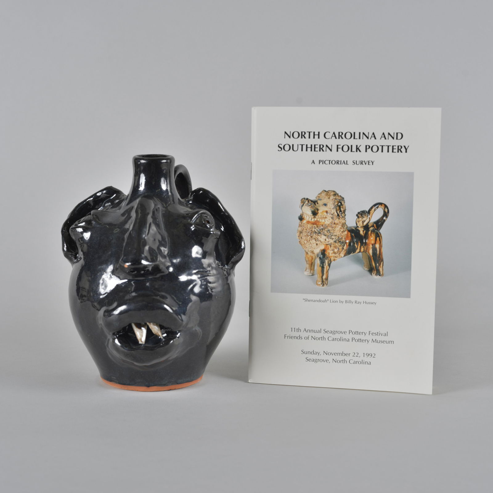 ML Owens Face Jug and North Carolina and Southern Folk (1 of 7)