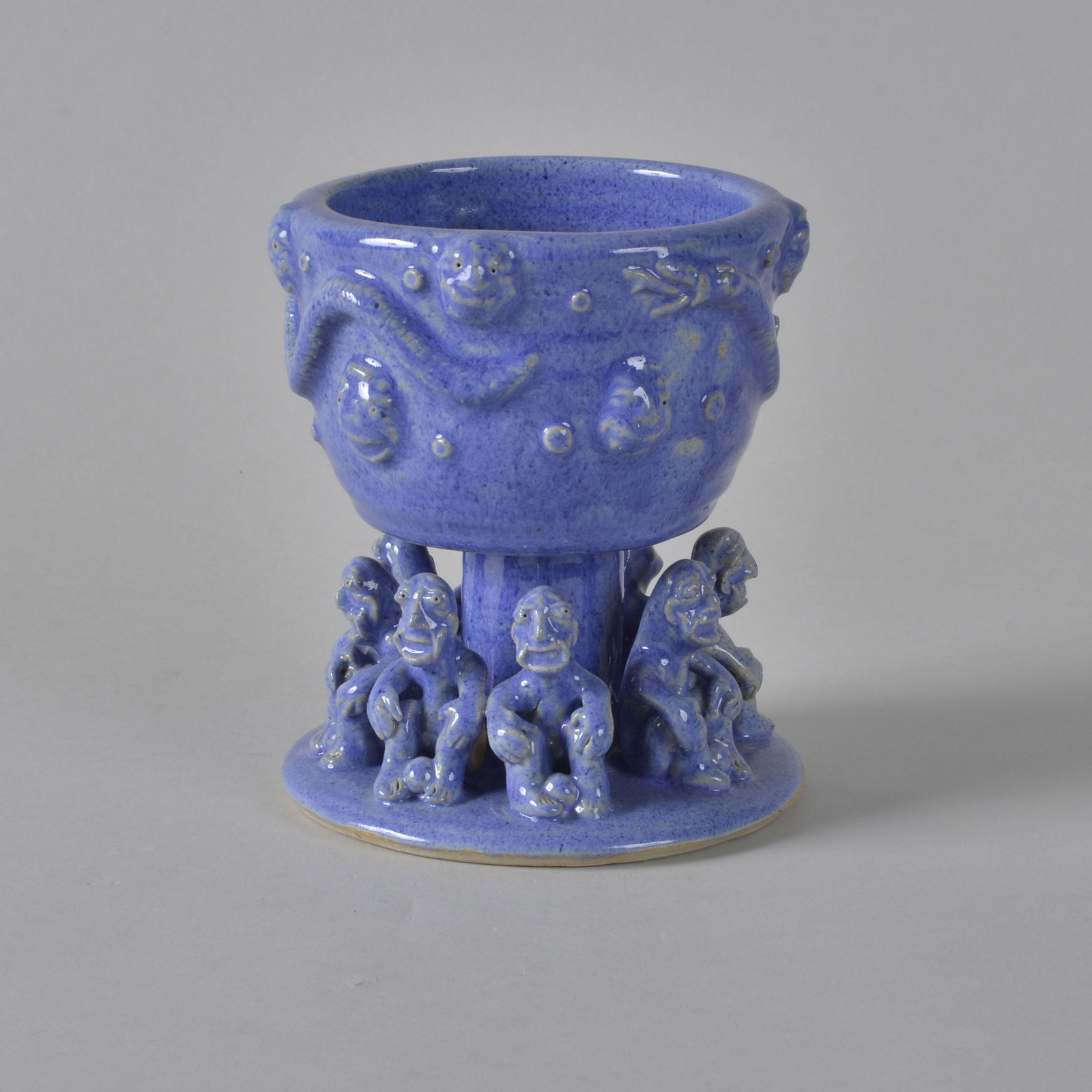 Stacy Lambert Figural Chalice dated 2001 (1 of 5)