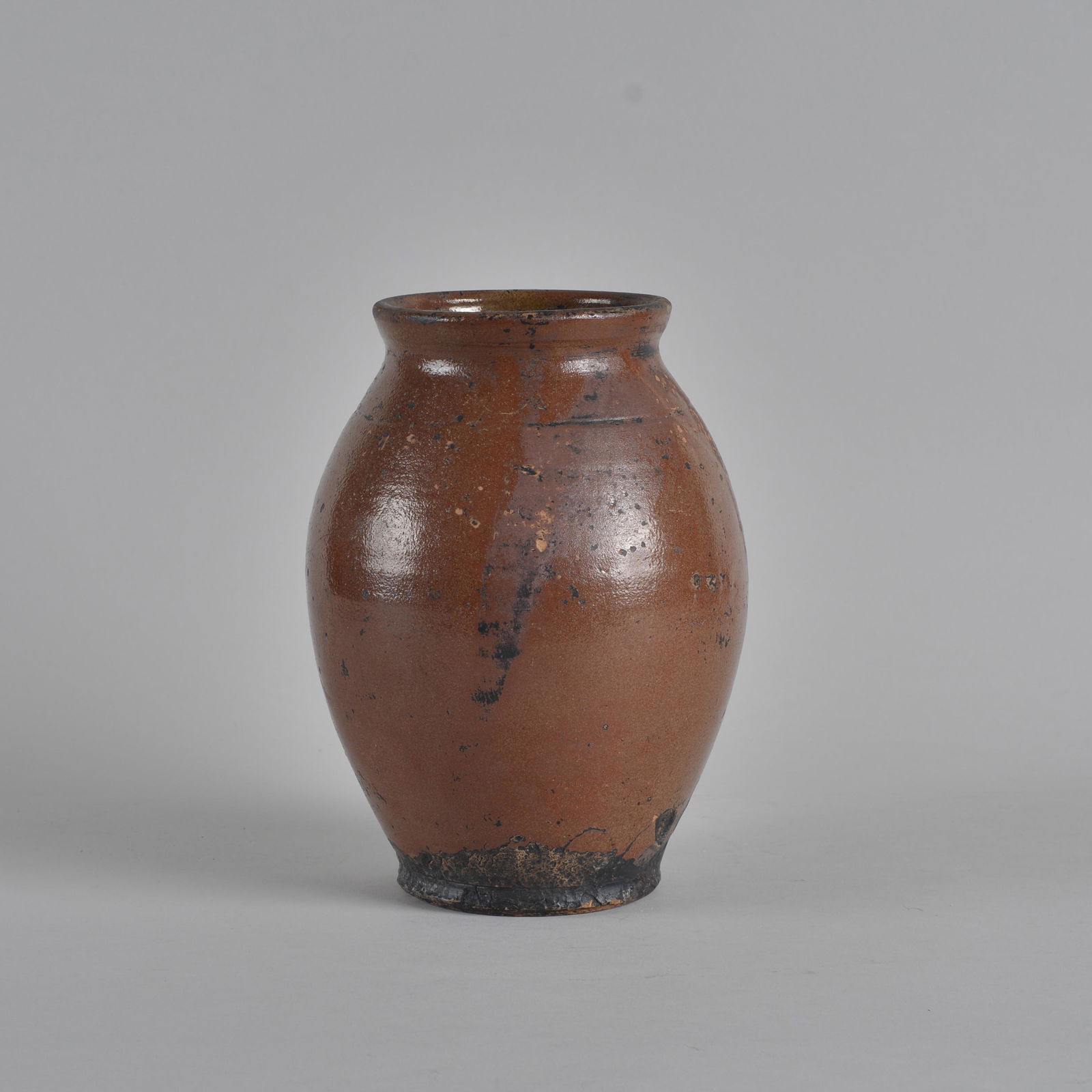 Redware PA storage jar (1 of 4)