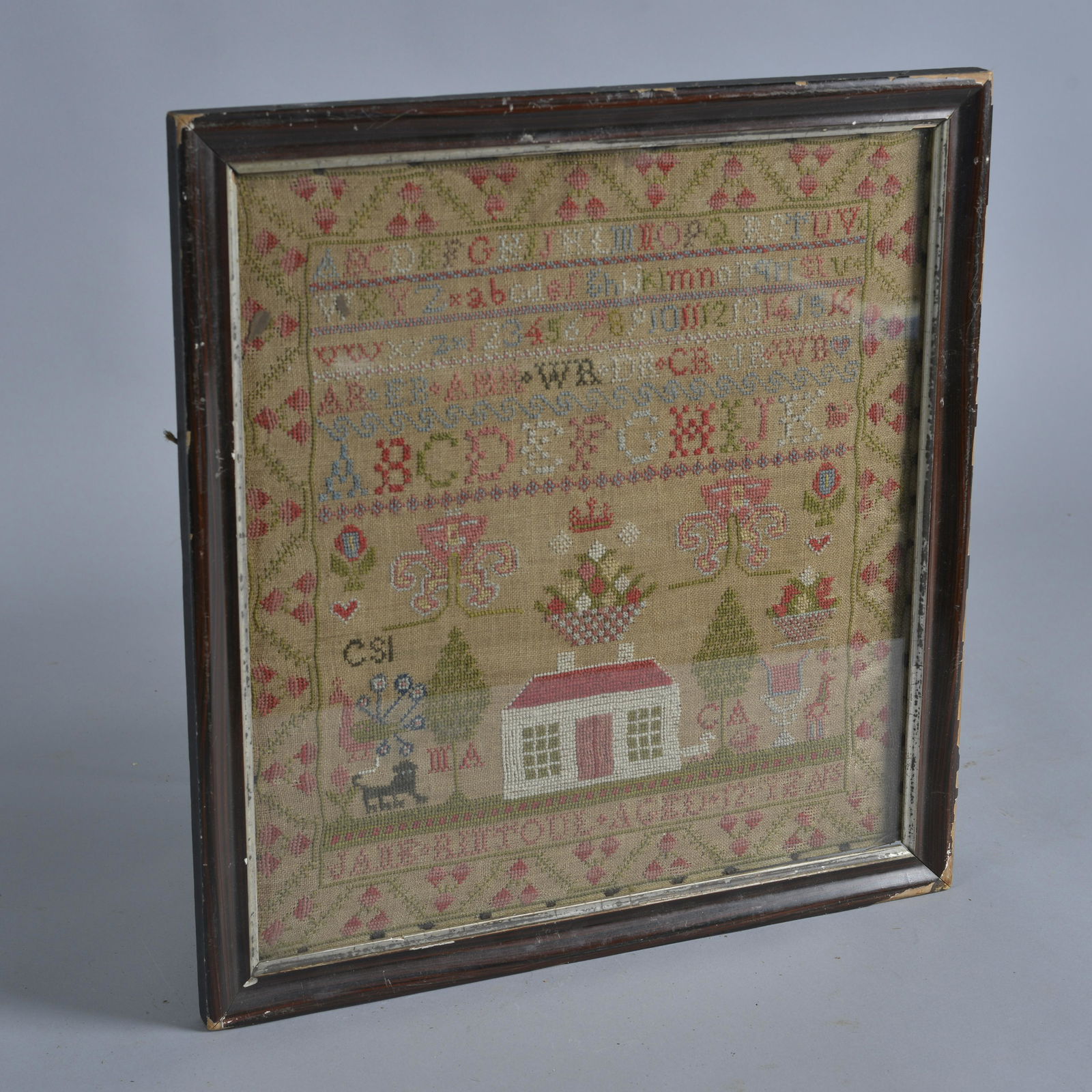 Sampler ca. 1860 (1 of 6)
