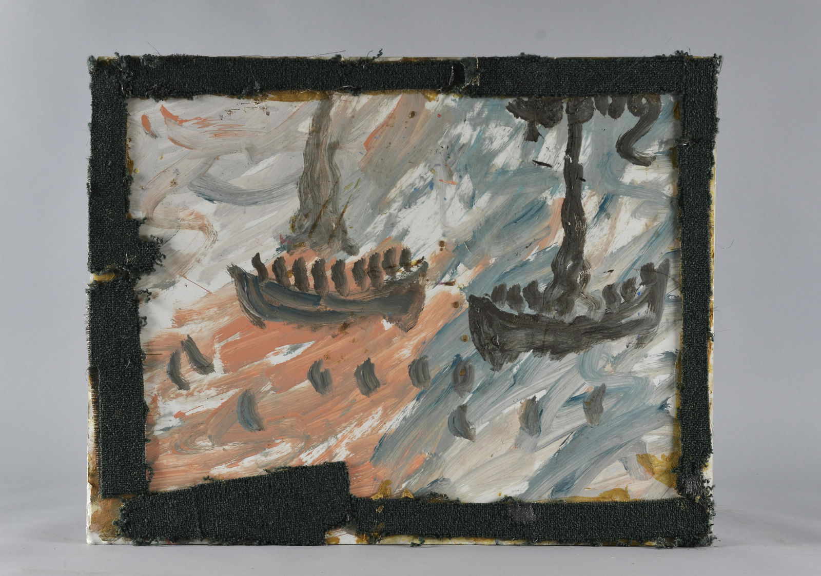 Purvis Young 1943-2010 American Outsider Folk Art (1 of 5)